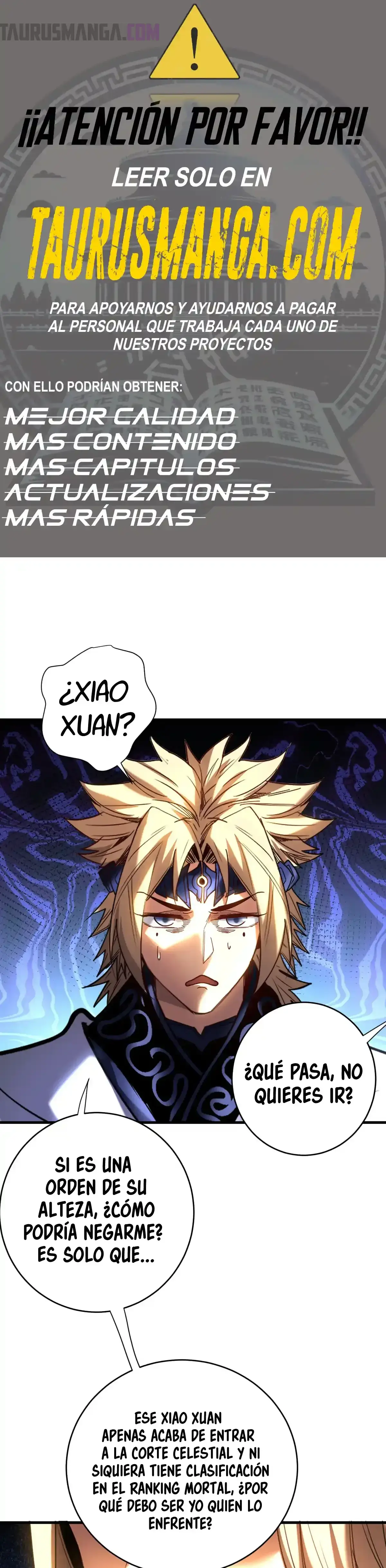 Mientras mis discípulas se matan, yo me relajo! > Capitulo 142 > Page 01